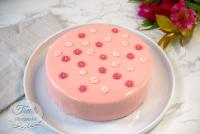 Entremets Fraise-Vanille