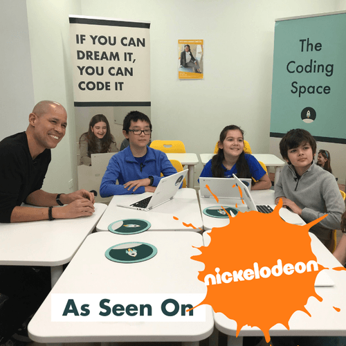 The Coding Space featured on Nickelodeon!