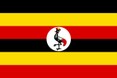 Uganda country flag