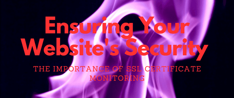 Ensuring Your Website's Security: The Importance of SSL Certificate Monitoring