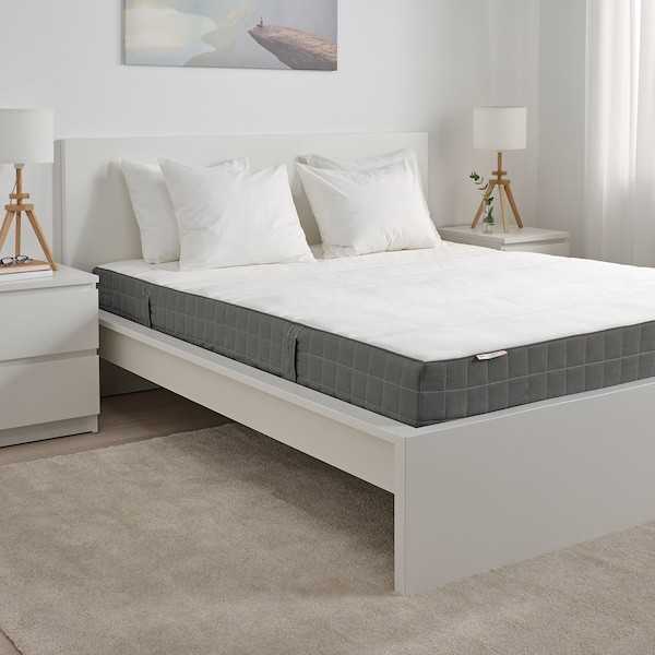  Ikea Hovag in furnished setting, Analysing the mattress