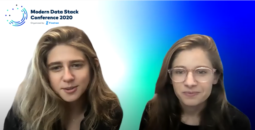 image/link to Building a Data Drive Culture From the Ground Up talk by Leah and Gabi