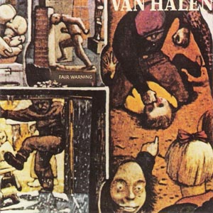 Van Halen Fair Warning Album Cover