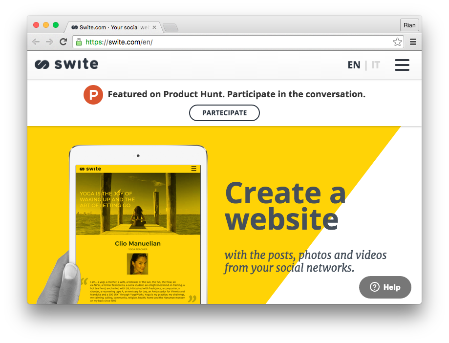 Swite Blogging dari Facebook