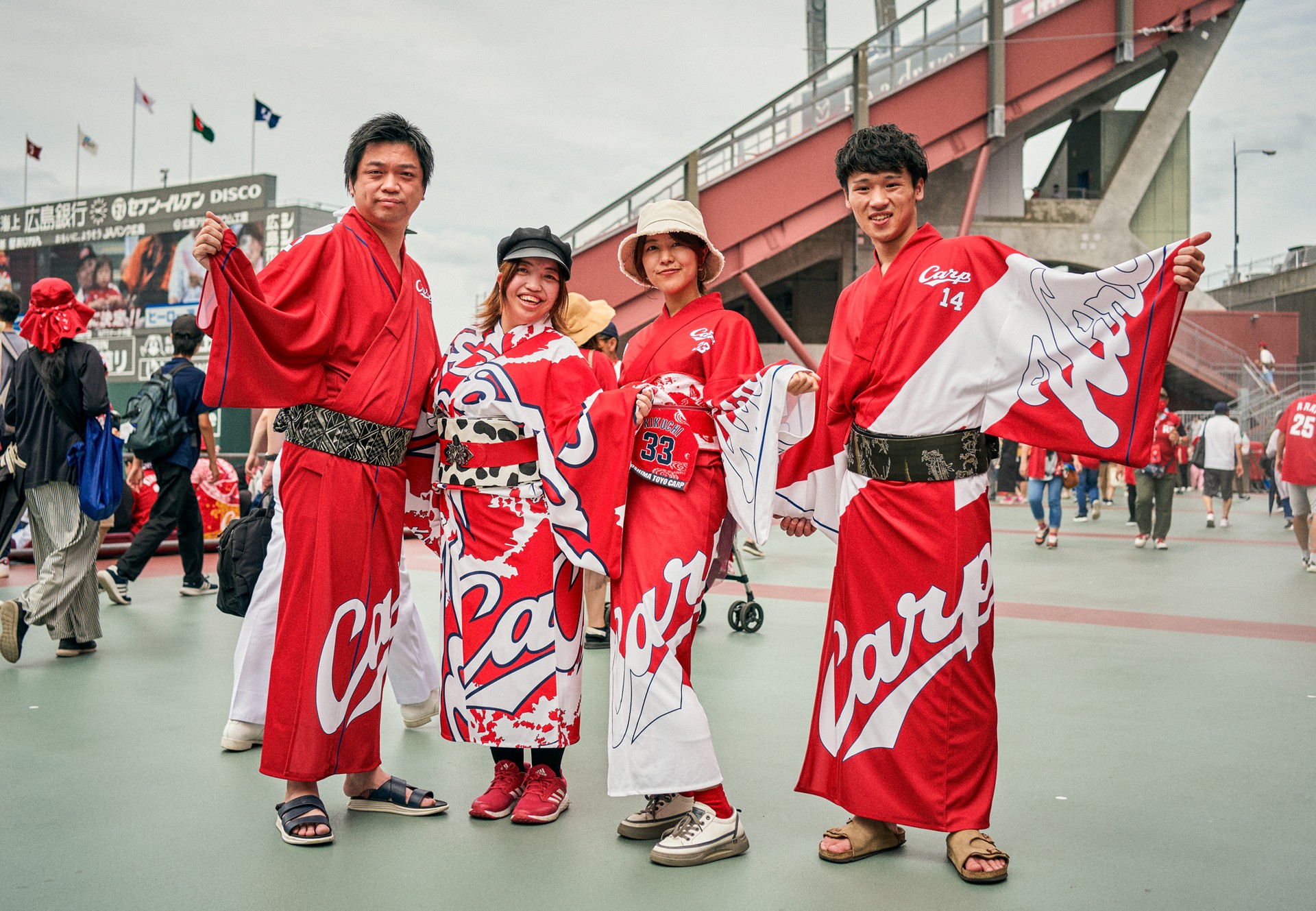 Carp cheer  SAKURAO Brewery and Distillery