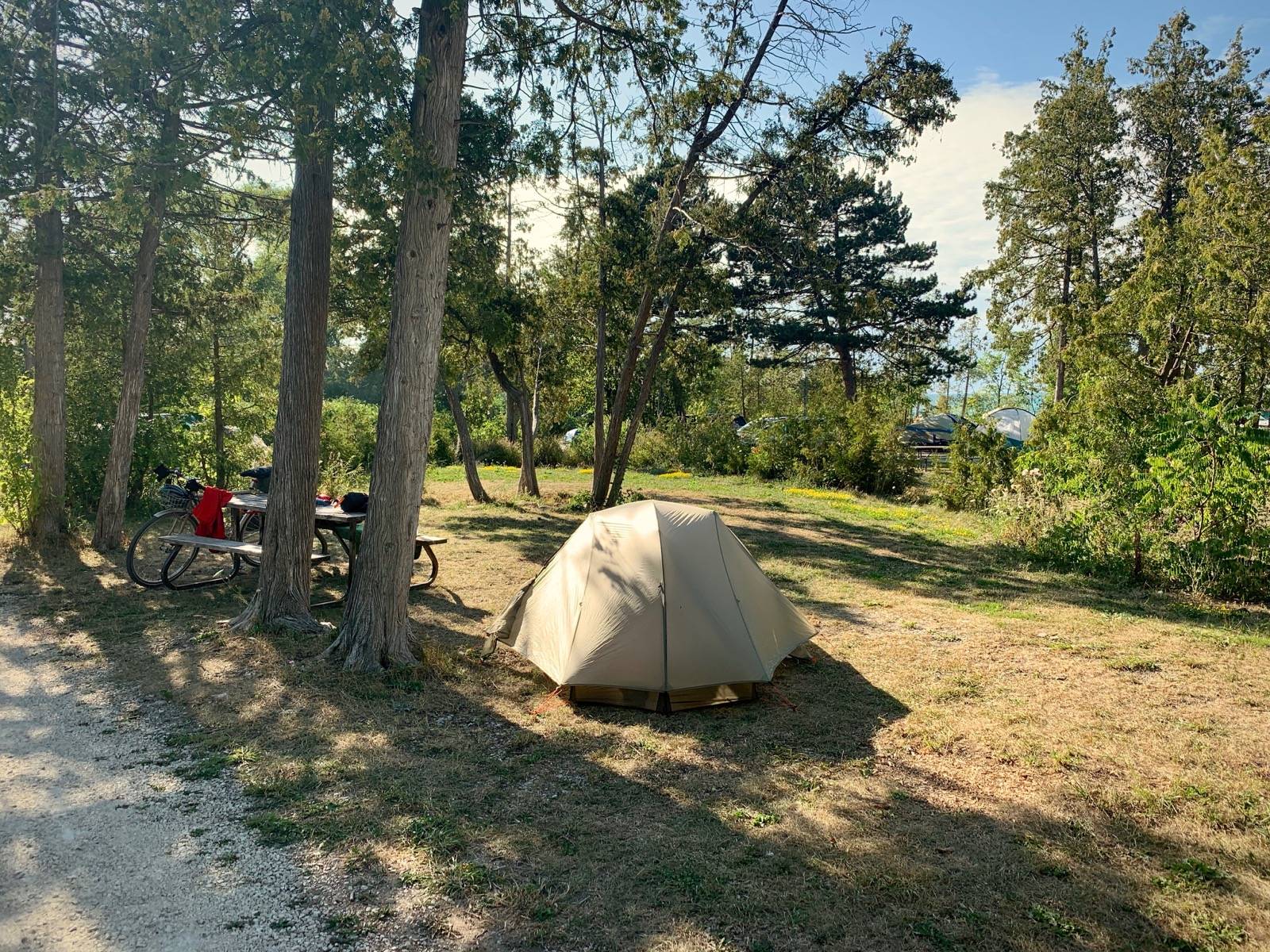 Craigleith campsite