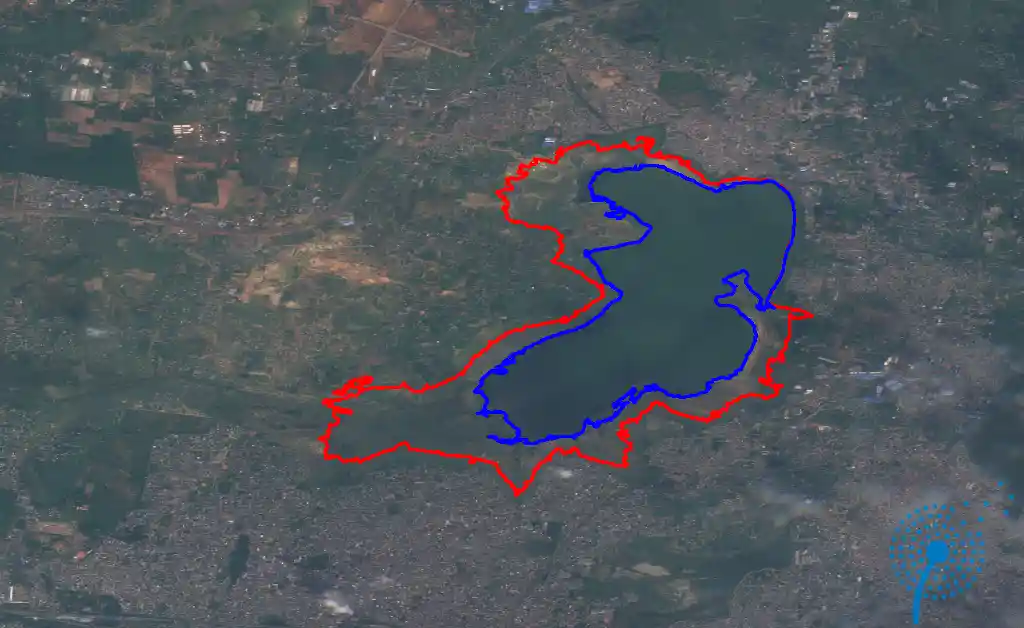 Red Hills Reservoir in October 2018