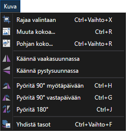 Kuva valikko
