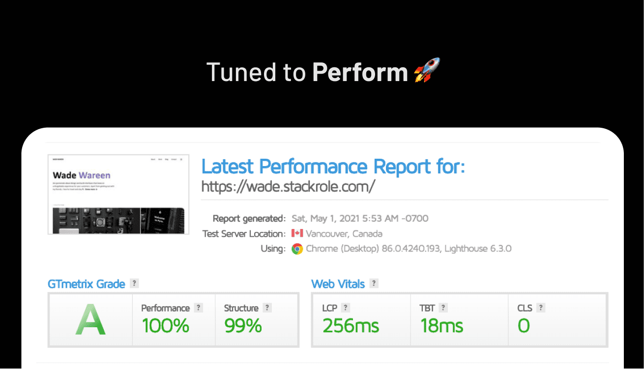 Wade - Gatsby & Netlify CMS starter- feature 12