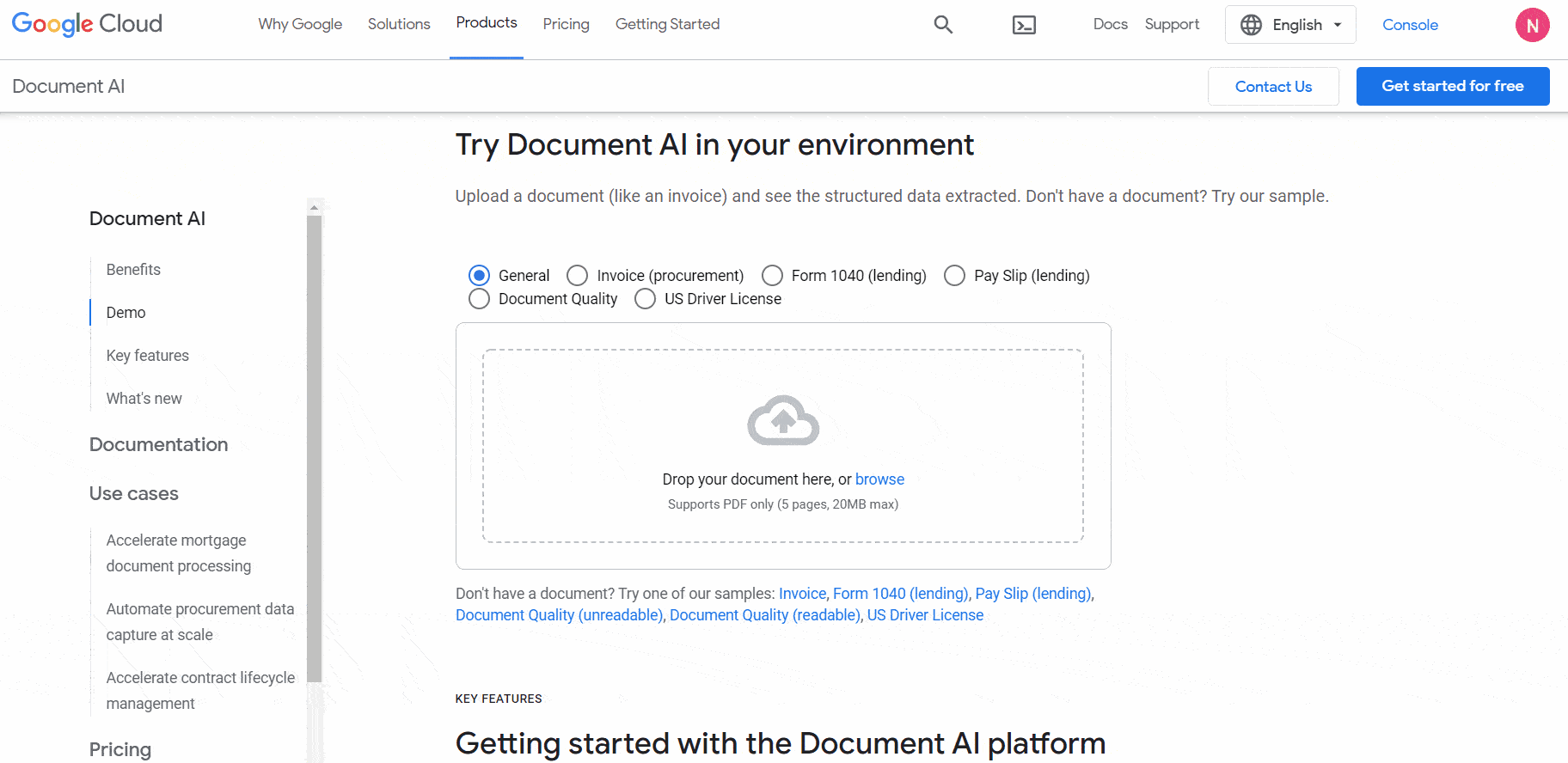 Creating your first field in Parseur