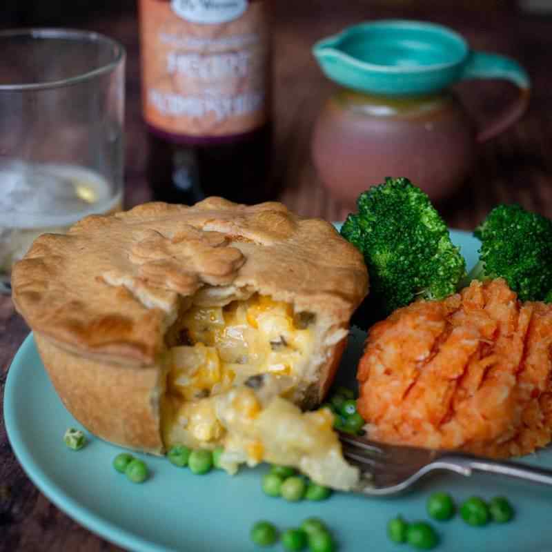 Scrumpy Cheese and Onion Pie