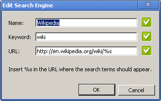 wikipedia search engine