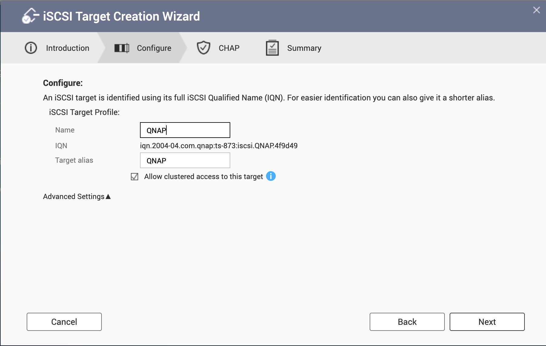 Vmware configuration