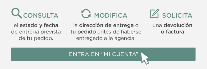 Realiza fácilmente consultas o modificaciones en tus pedidos