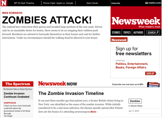 Newsweek Zombies