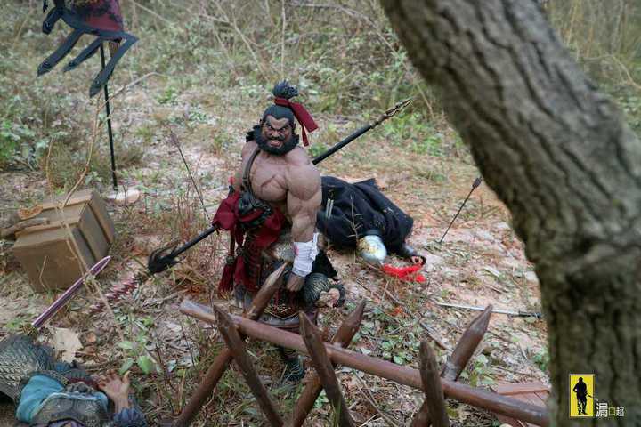 Inflames Toys Three Kingdoms Zhang Yide Bloody Version Outdoor