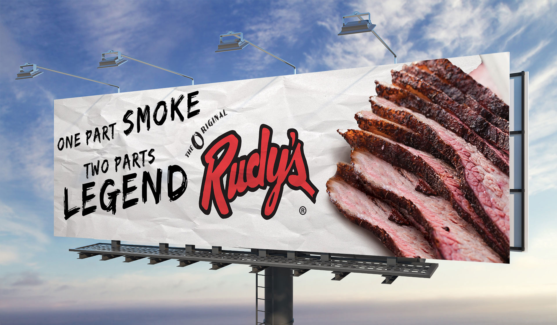 Rudy’s Restaurant Billboard
