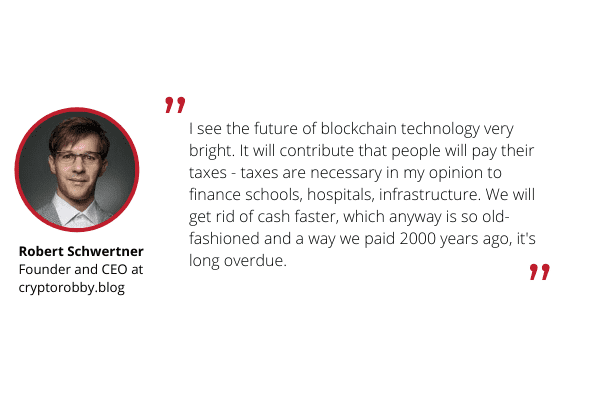 Robert Schwertner - commenting on blockchain for Ulam Labs. Robert Schwertner - commenting on blockchain for Ulam Labs.
