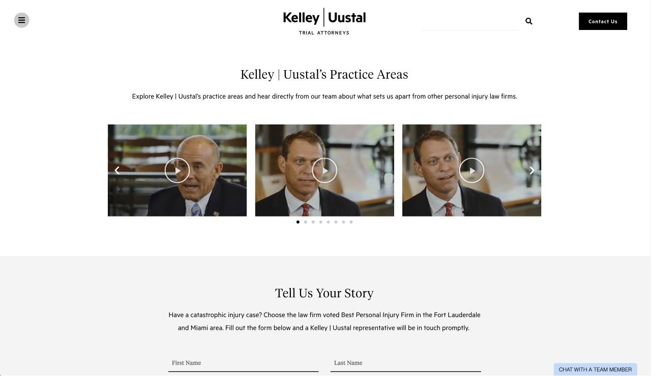 website for law firm