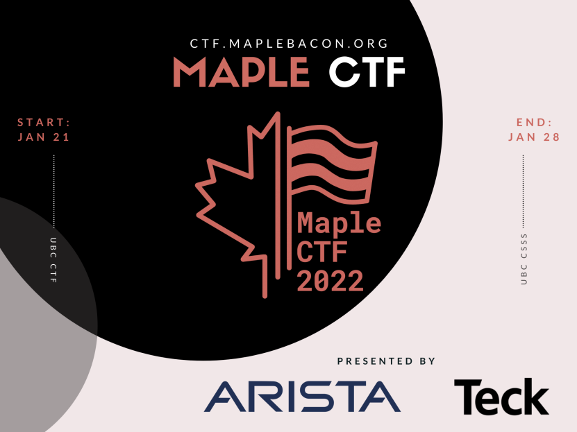 Logo for Maple CTF 2022