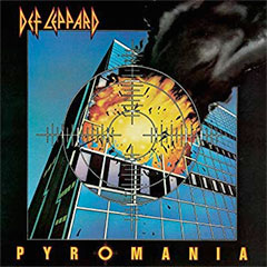Def Leppard Pyromania album cover