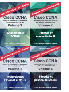 4 volumes CCNA en format PDF Mobi Epub
