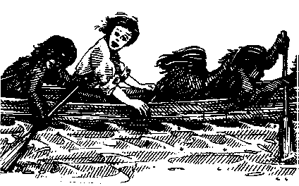 You are sitting on a boat filled with Rakas.