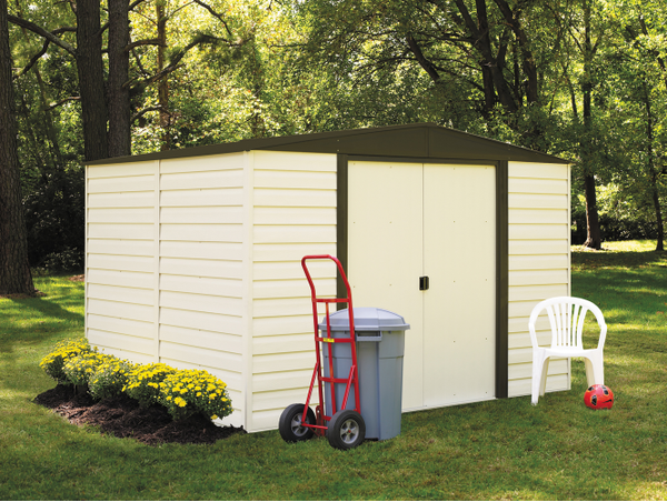 Vinyl Dallas VD1012 and VD108 Arrow Sheds in Canada |Lawn 