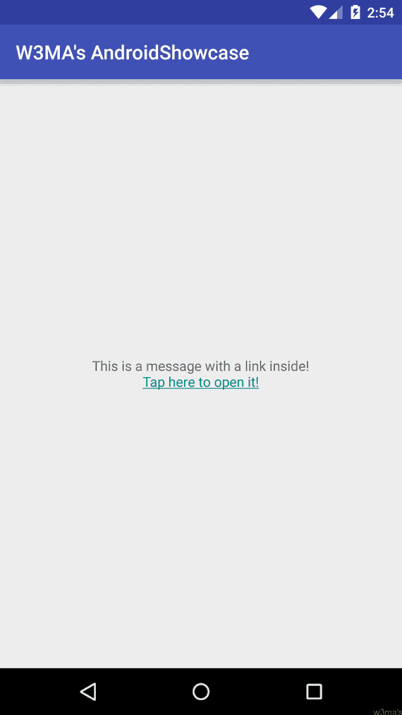 Making TextView with clickable link in Android | Emanuele Papa