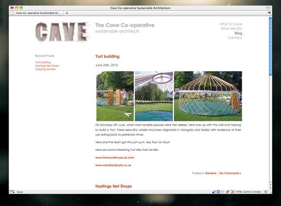 Cave Co-operative - sustainable architecture