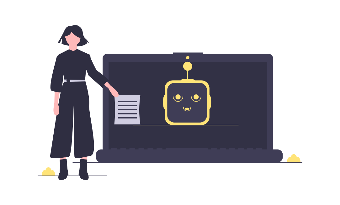 Chatbots are very popular tool Chatbots in CRO illustration