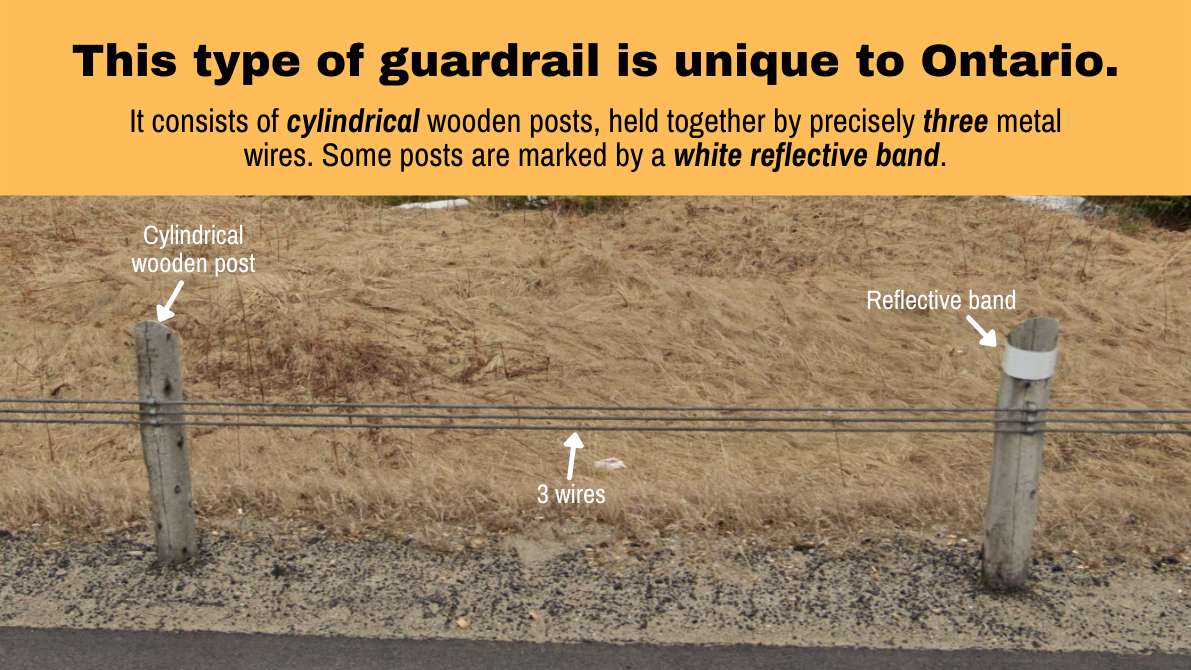 wooden guardrails