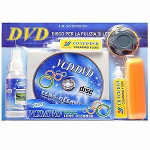 <h4>6 in 1 VCD/DVD Lens Cleaner</h4>