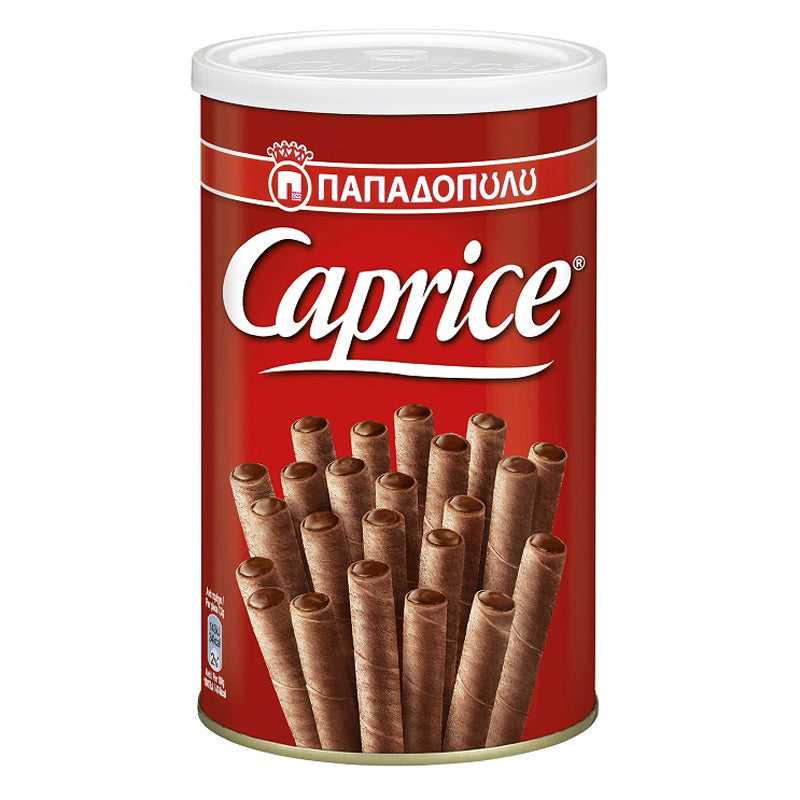 Greek-Grocery-Greek-Products-Chocolate-Wafer-rolls-Caprice-400g-Papadopoulos