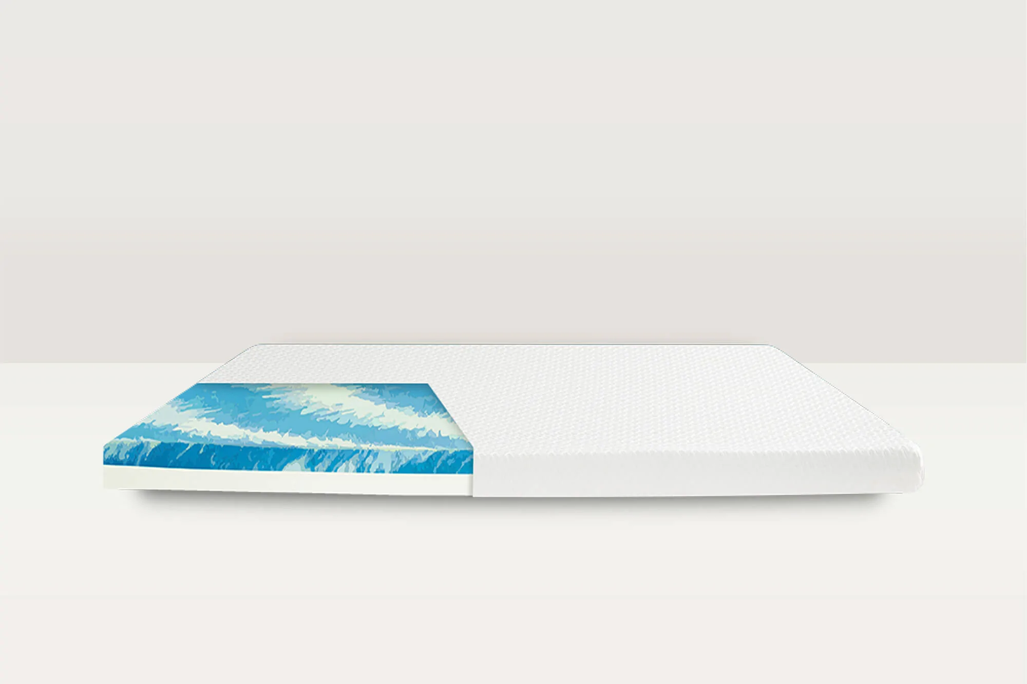 bedinabox coolrest reversible mattress topper