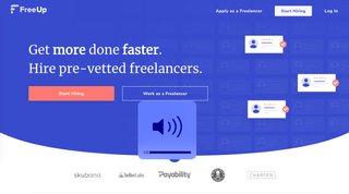 freeup homepage