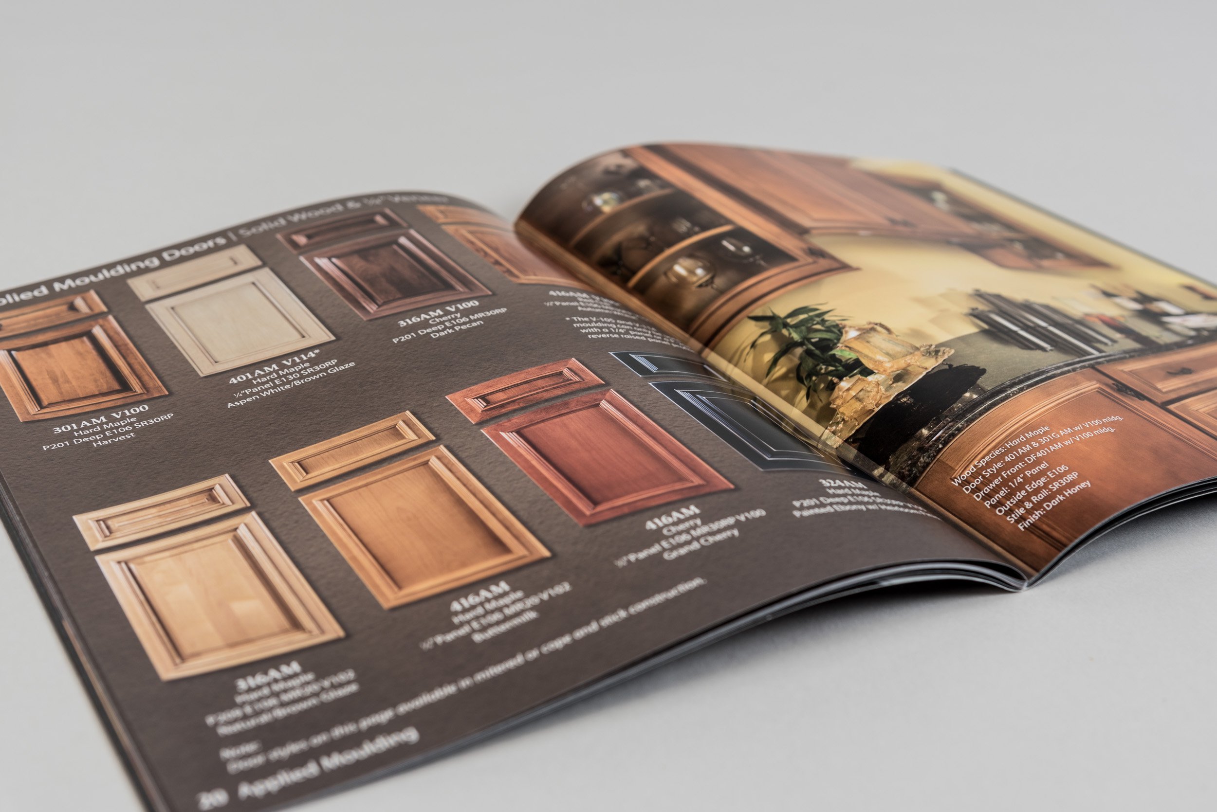 Valley Custom Door Product Catalog Spread 1