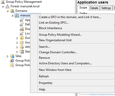 How to create application user in Active Directory - 3
