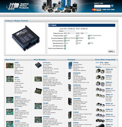 Old Product Finder Page