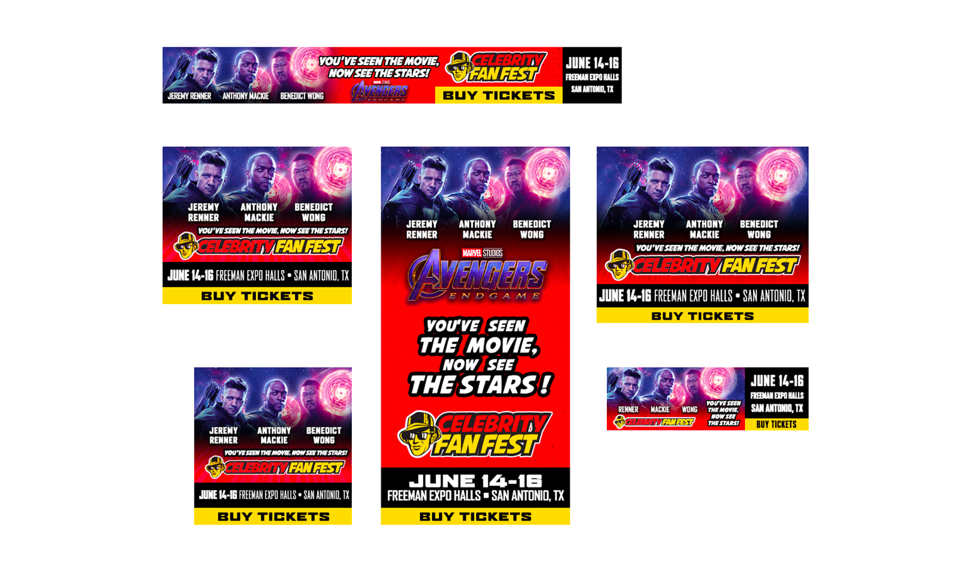 CFF Avengers Web Ads