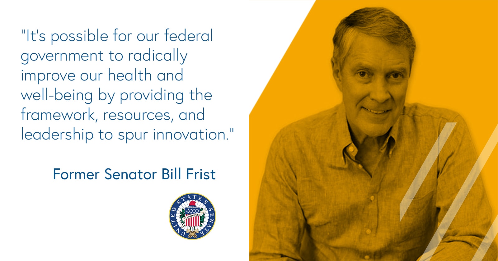 Former Senator Bill Frist