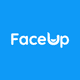 Logo för system FaceUP