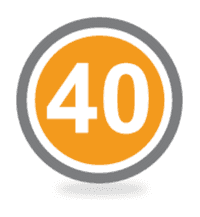 Systemlogo för Crona Tid 40