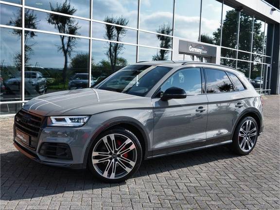 Audi SQ5 3.0TFSI 354pk Quattro Black Optic Lucht HUD Standk B&O Pano Ruitleder Tr.Haak ACC VOL!