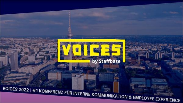 VOICES Berlin 2022: Interne Kommunikation transformiert.