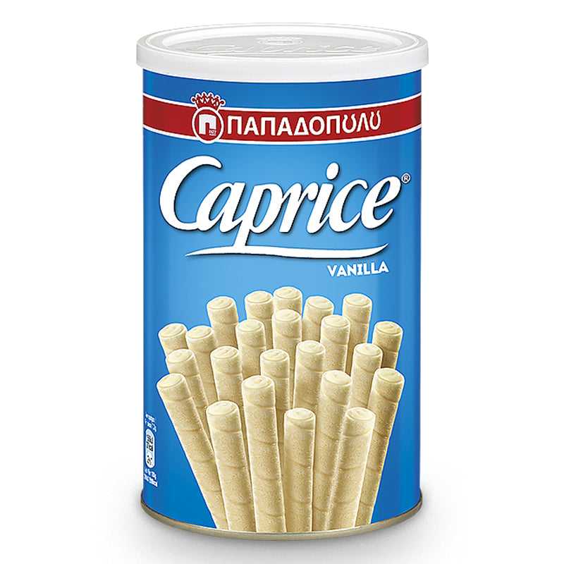 Greek-Grocery-Greek-Products-Vanilla-Wafer-rolls-Caprice-250g-Papadopoulos