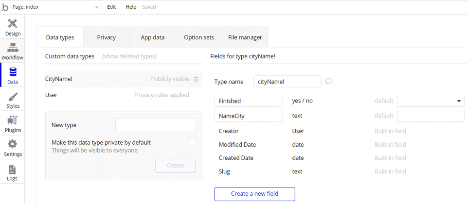 DataTypes