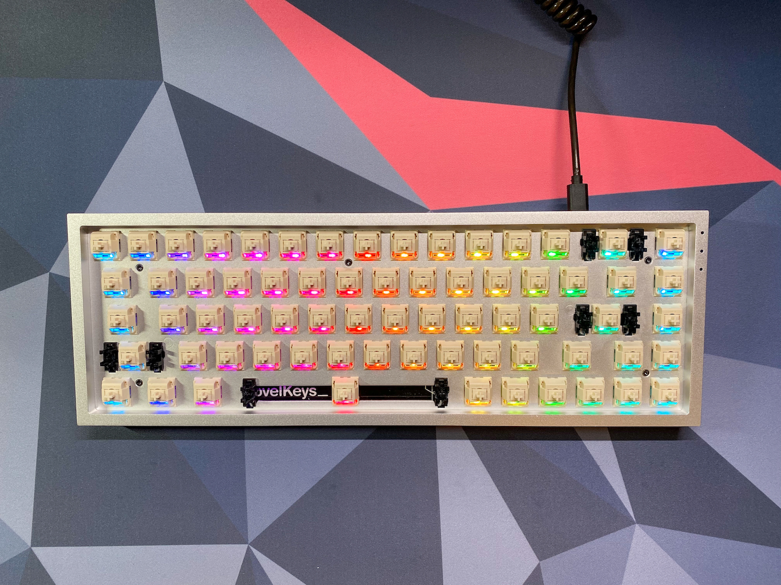 NK65 V2 with Creams and RGB