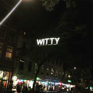 Lights of the Witte de With #wittedewith #branding #placemaking #publicart #wittedewithstraat #saturdaynight