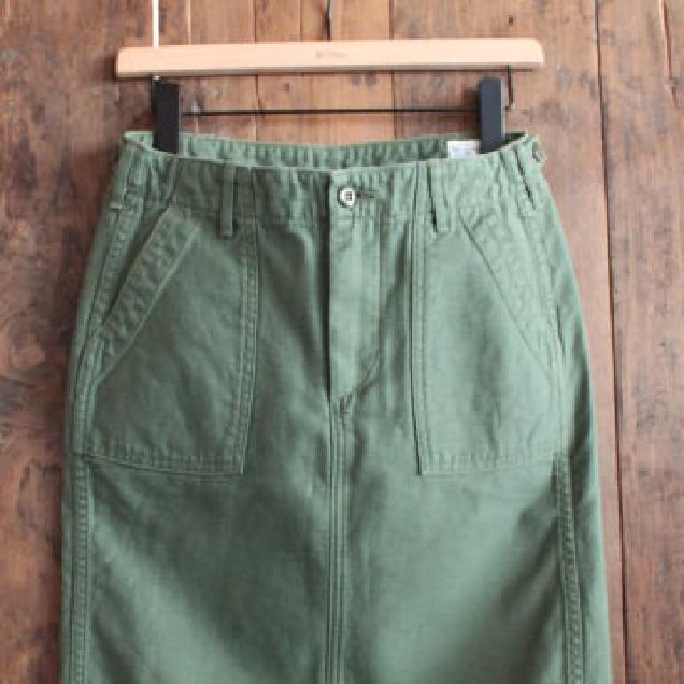 US Army fatigue skirt